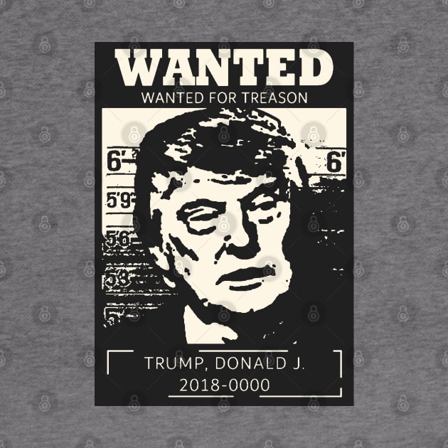 Trump Wanted Sign by Etopix